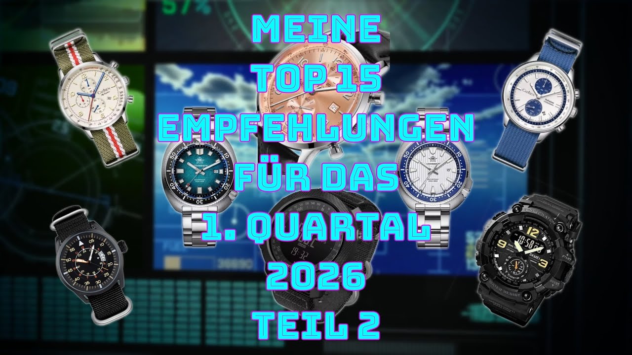 Top 15 Empfehlungen für das 1. Quartal 2026 | Teil 2 - von 15,- bis 130,- €