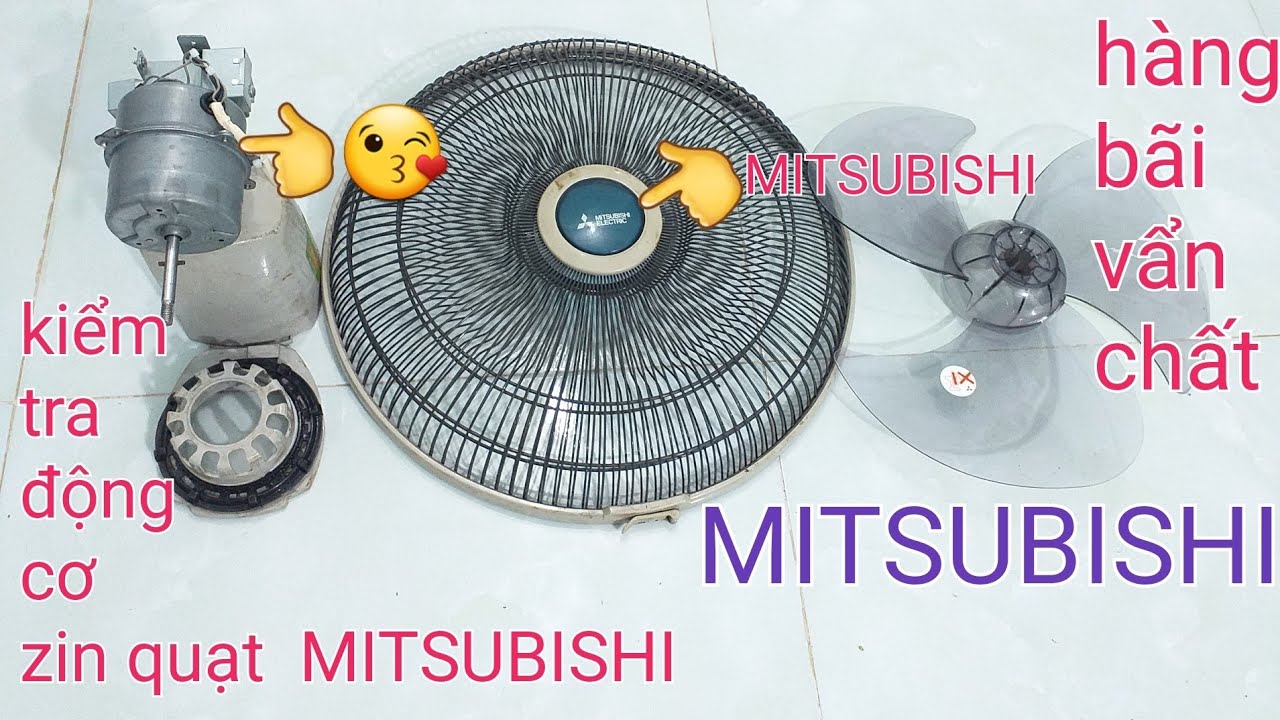 KIỂM TRA ĐỘNG CƠ QUẠT MITSUBISHI : LV16R6