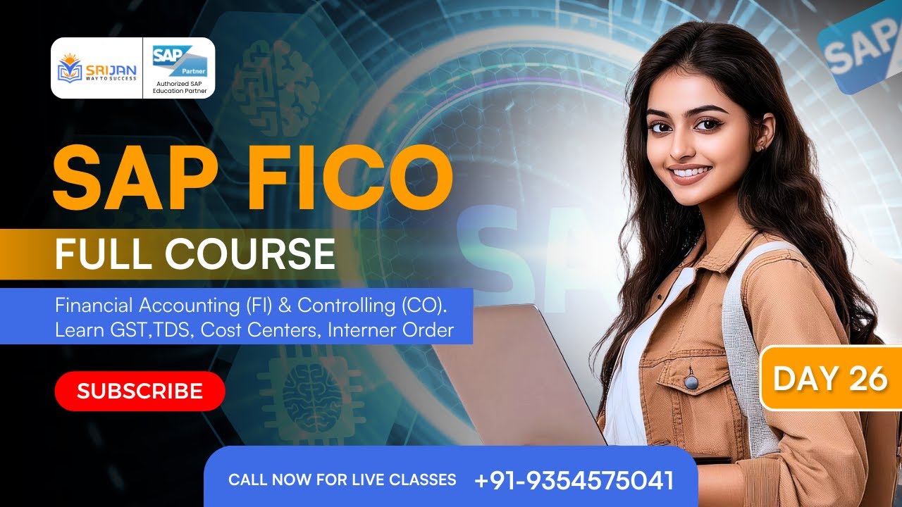 SAP FICO FOR BEGINNERS | FULL COURSE | DAY 26