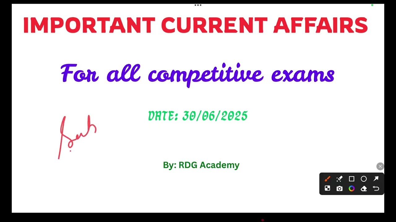 Important current affairs for competitive exams #currentaffairs #ssc #ssccgl #banking