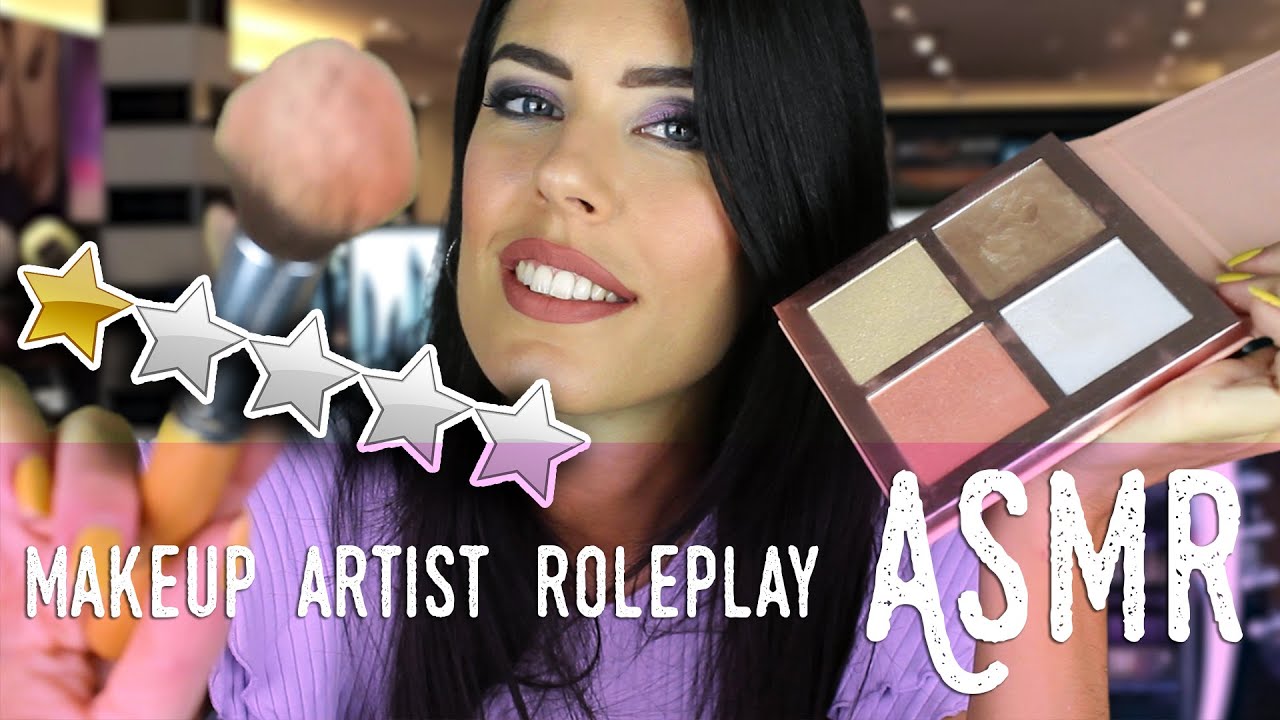 ASMR ita - 💄 MAKEUP ARTIST MENO VOTATA TI TRUCCA • ROLEPLAY