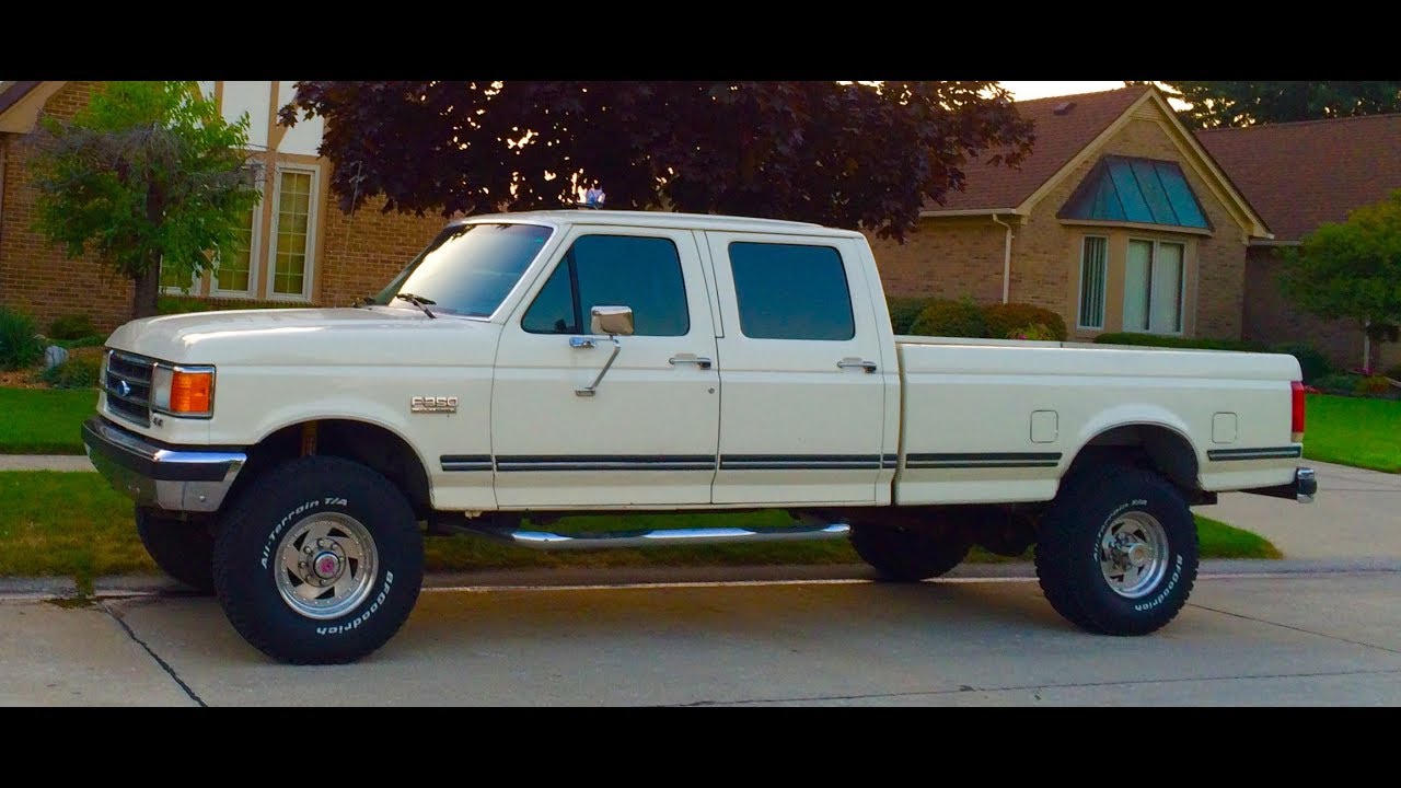 1989 Ford F350 XLT Lariot Crew Cab Walk Around