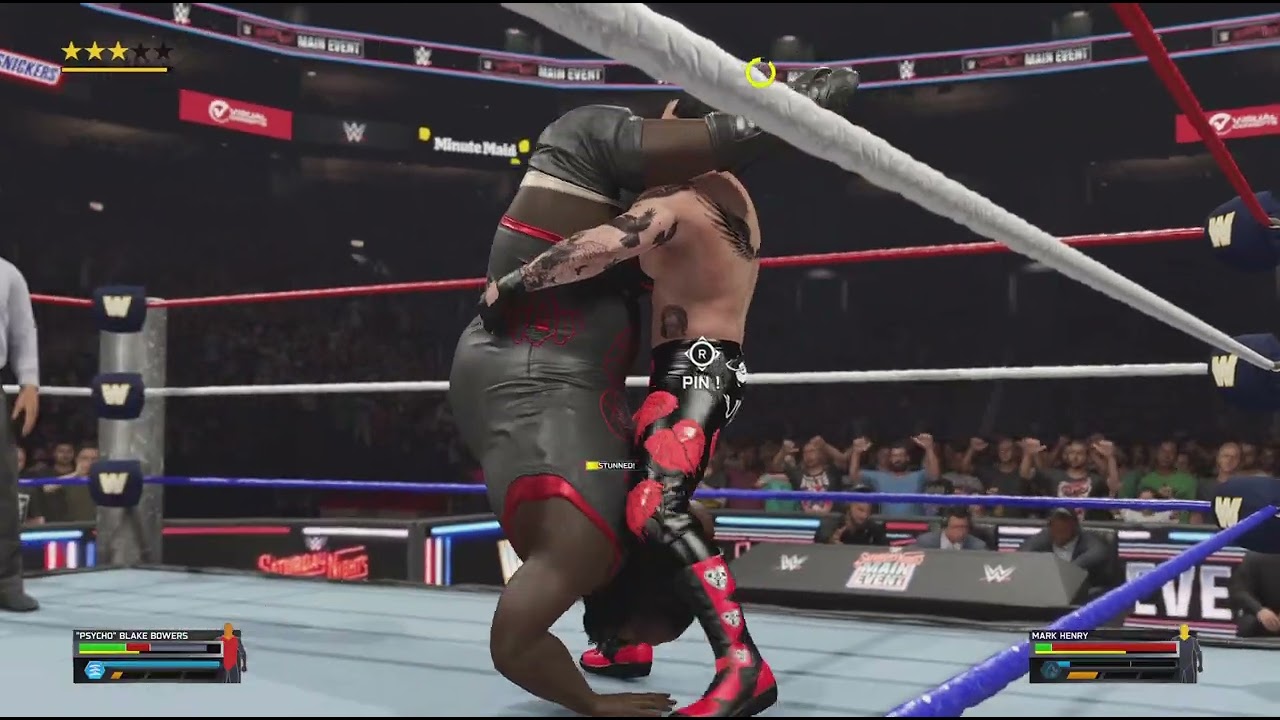 Mark Henry vs Blake Bowers WHC match