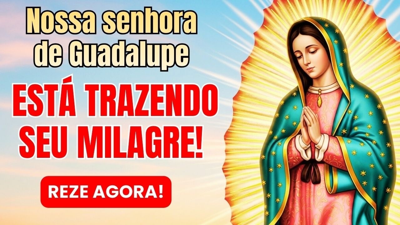 Peça Um Milagre Agora! Oração Poderosa a Nossa Senhora de Guadalupe 🙏