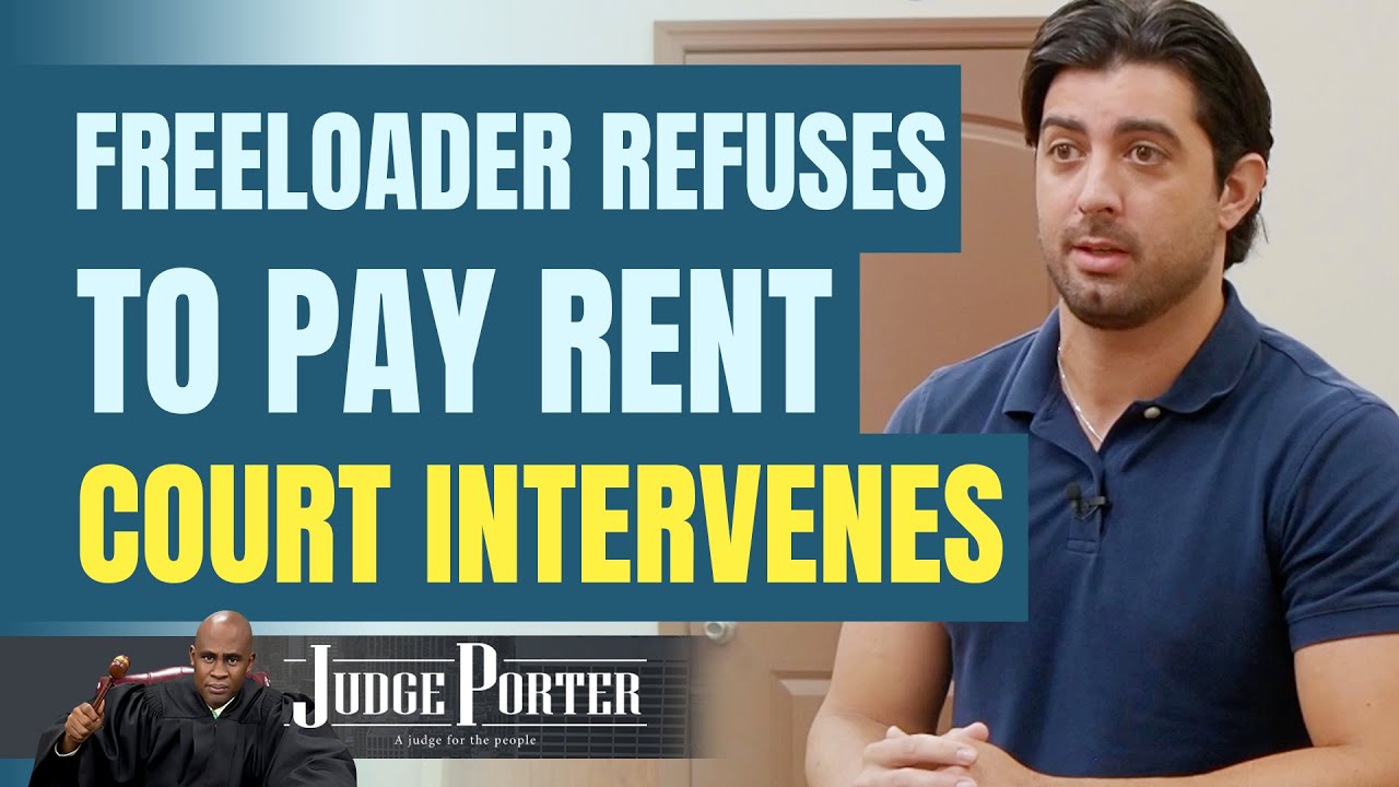 Freeloader Refuses To Pay Any Rent. Court Makes Decision For Him.