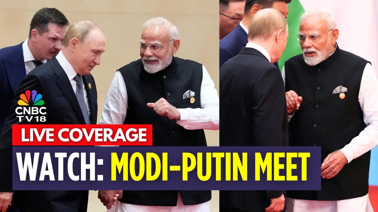 LIVE: Russian President Putin Meets PM Modi at SCO Summit Amid US Pressure Over Russian Oil | N18G