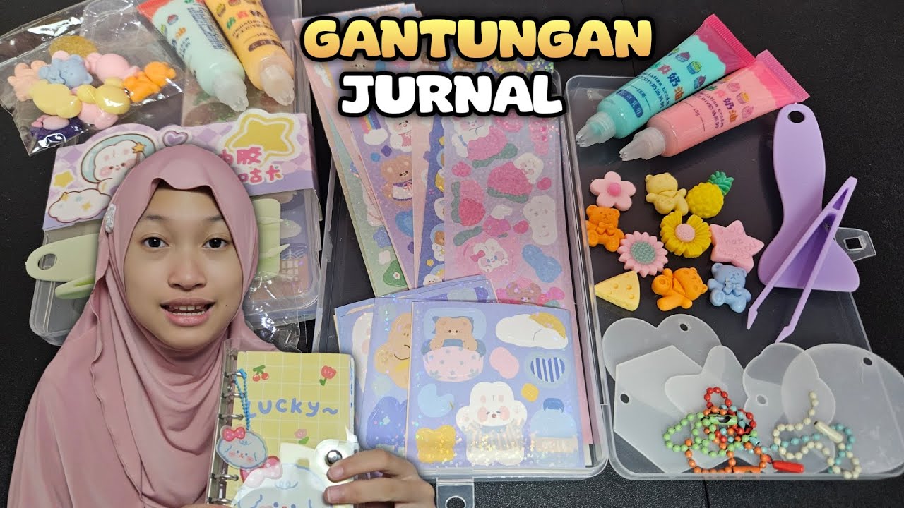 Gantungan Kunci Lucu Untuk Buku Jurnal Aqilla 🤣 Aqilla's Diary