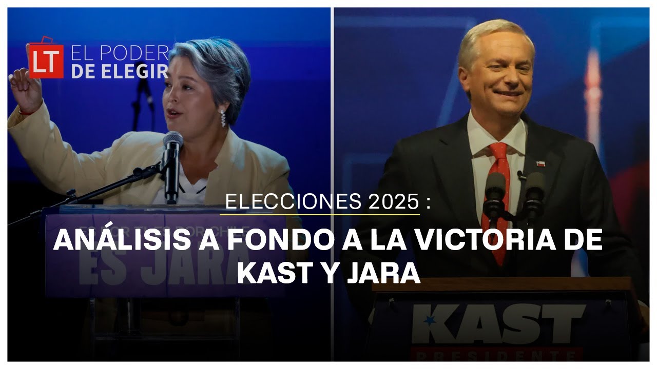 An&aacute;lisis de la victoria de Kast y Jara y los resultados electorales regi&oacute;n por regi&oacute;n