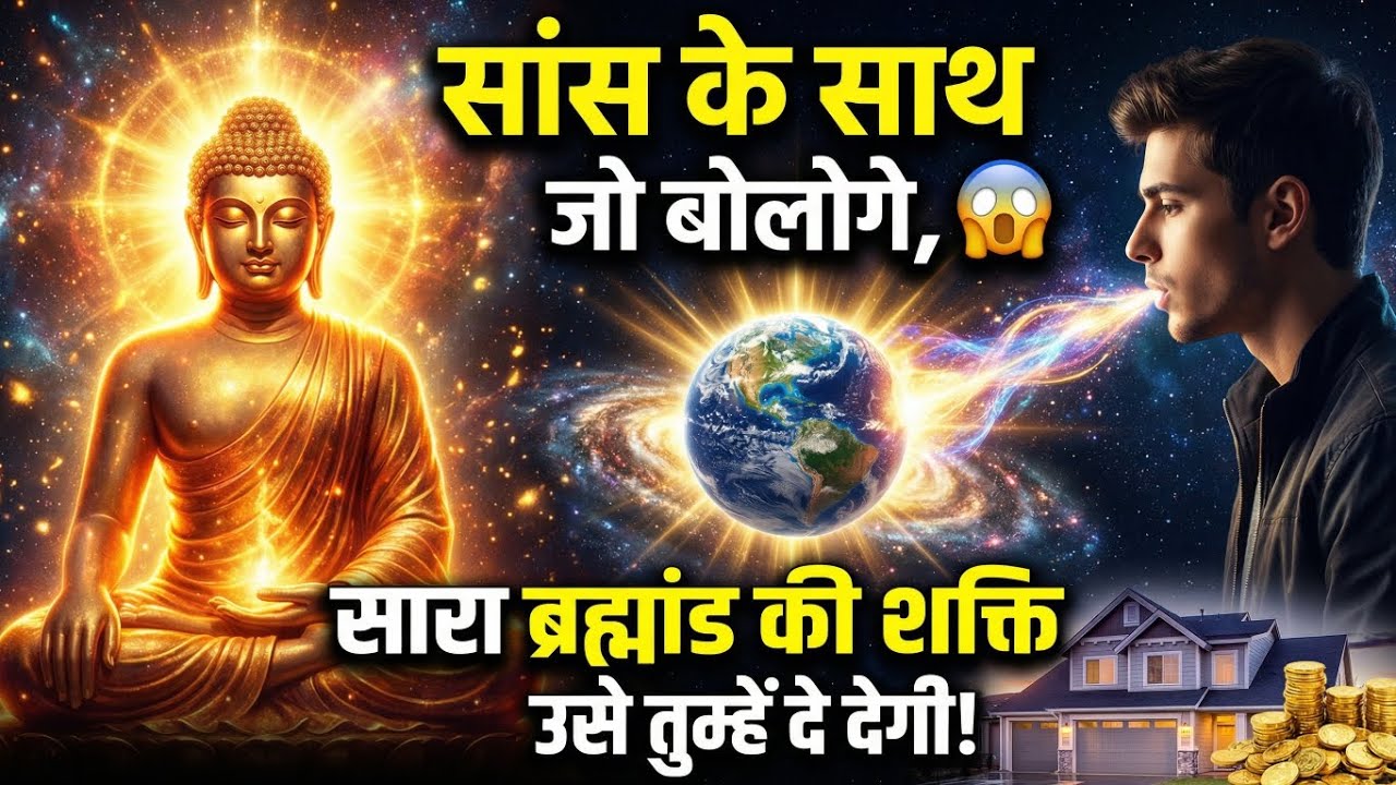 👉 सांस के साथ जो बोलोगे, सारा ब्रह्मांड मजबूर हो जाएगा तुम्हें देने के लिए 😨