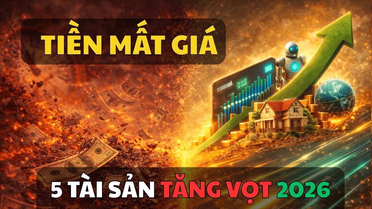 Tiền mất giá từng ngày: 5 tài sản tăng không phanh, ai chậm sẽ hối hận