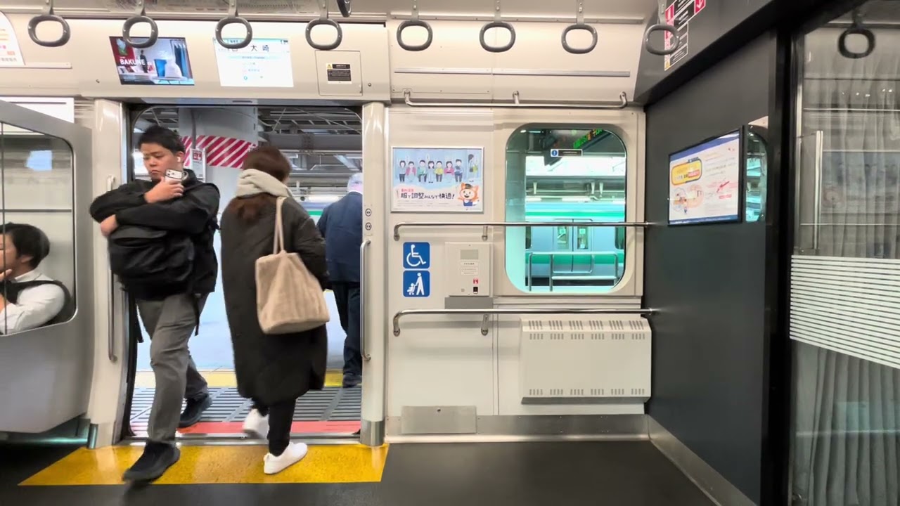【走行音】相鉄12000系12105×10編成（1次車）「三菱IGBT-VVVF＋かご型三相誘導電動機」 渋谷〜武蔵小杉 区間 （【251M】 各駅停車 海老名 行(相鉄線内各駅停車)）