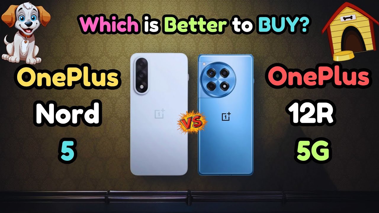 OnePlus Nord 5 Vs OnePlus 12R | 2 OnePlus Premium Phone Comparison | Which Performs Still Better?