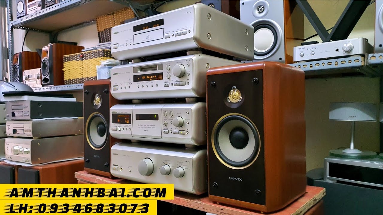 Bộ dàn đầu tiên và duy nhất tại VN 🇻🇳 Siêu phẩm VICTOR SX V1X - Yến Âm Thanh Bãi Nhật - 0934683073
