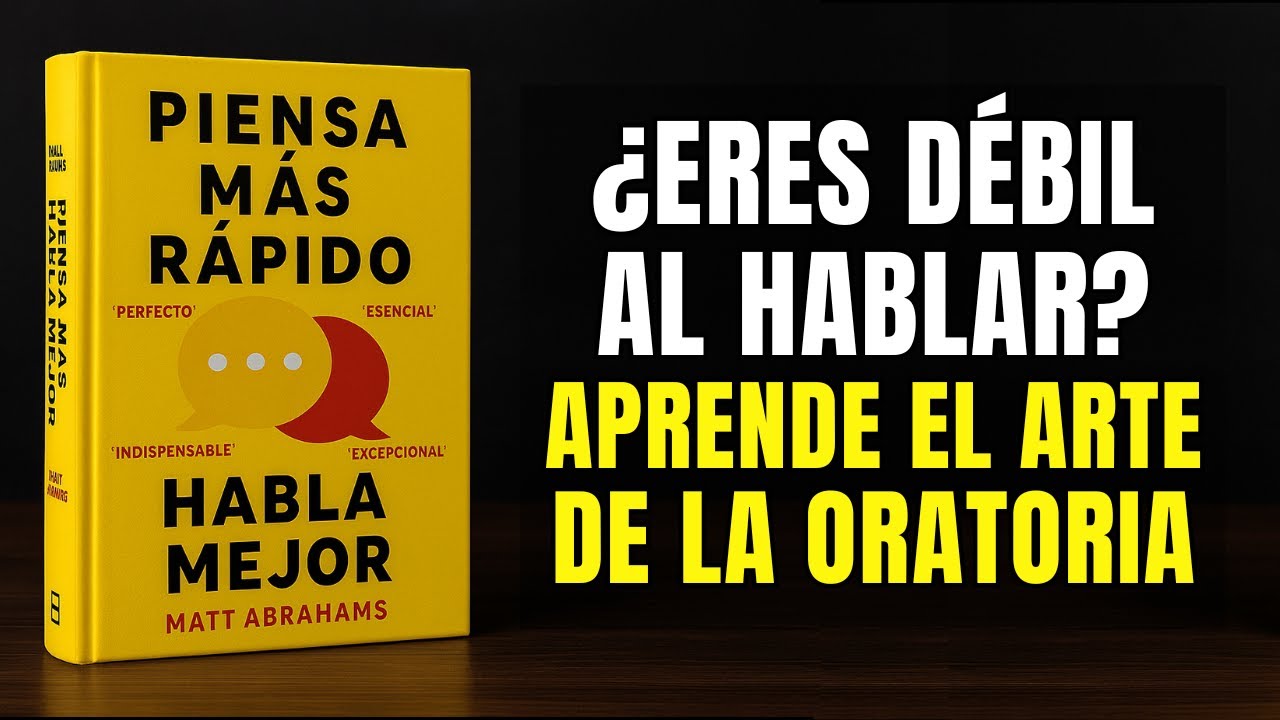 ¿Cómo Dominar la Oratoria? | Piensa Rápido, Habla Mejor: Técnicas de Comunicación (Audiolibro)