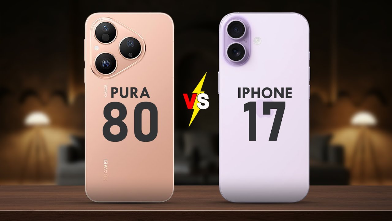HUAWEI PURA 80 VS IPHONE 17 - Which is Best For Compact Phone?