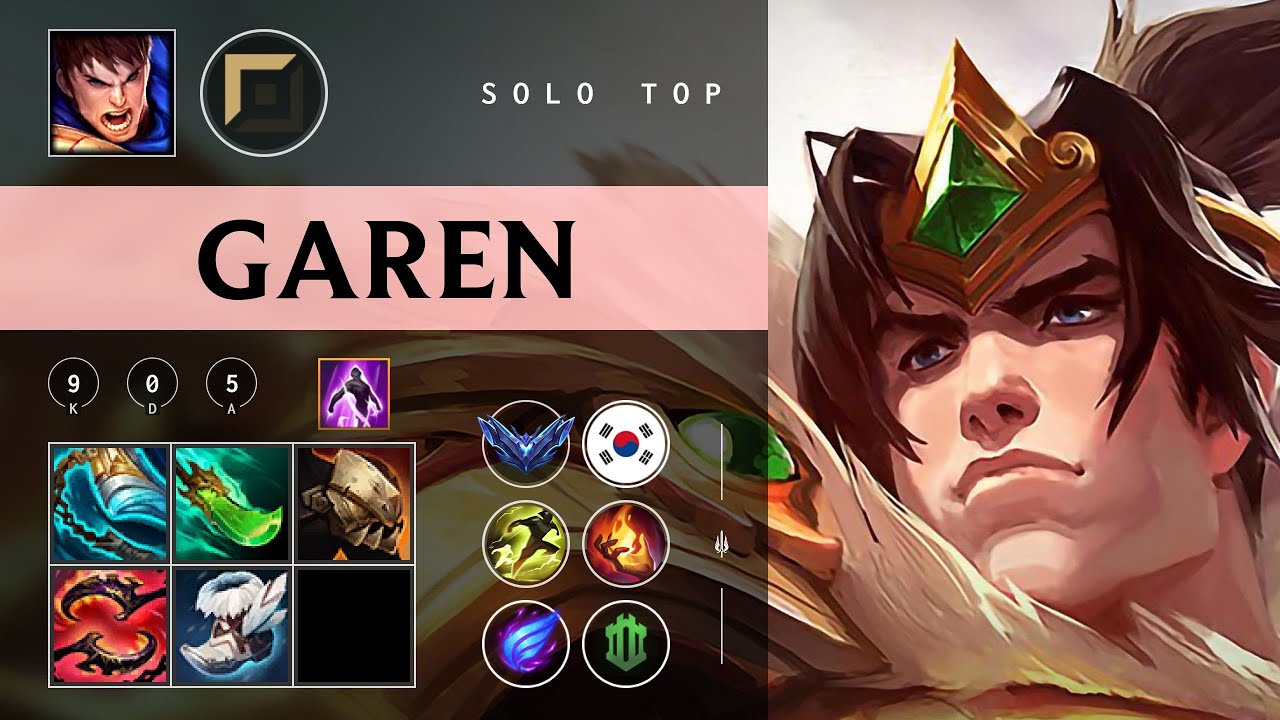 Garen Top vs Poppy - KR Diamond Patch 26.02