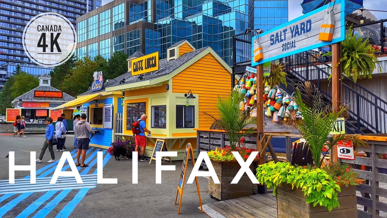 4K Halifax City, Canada 🇨🇦 | Late Summer Walk | Downtown | Spring Garden Rd | 2024 Update