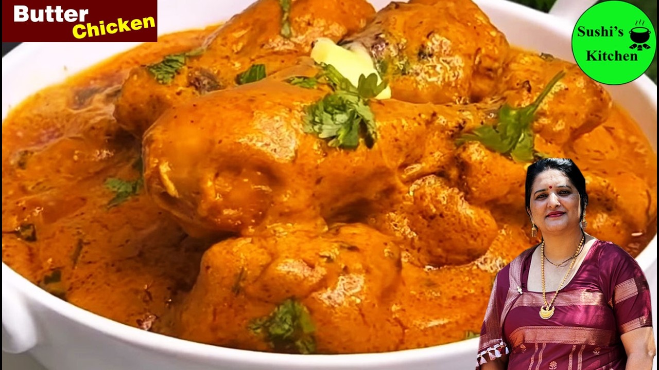 Easy Butter Chicken Recipe | Butter Chicken Recipe For Bachelors