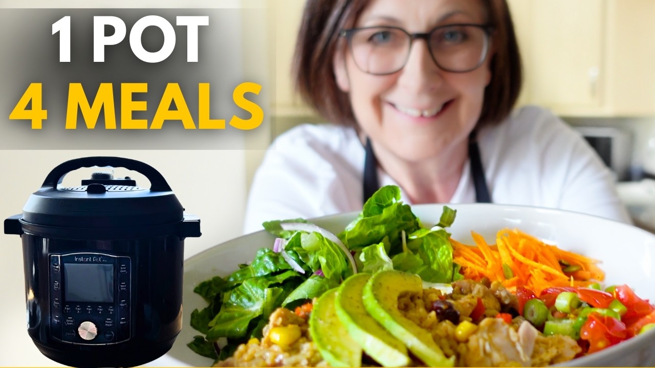 Instant Pot Chicken and Rice Four Totally Different Meals