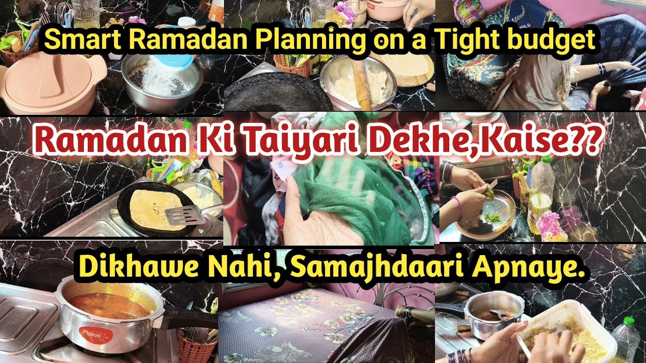 How a Smart Housewife Plans a Complete Ramadan on a Limited Budget ✅
