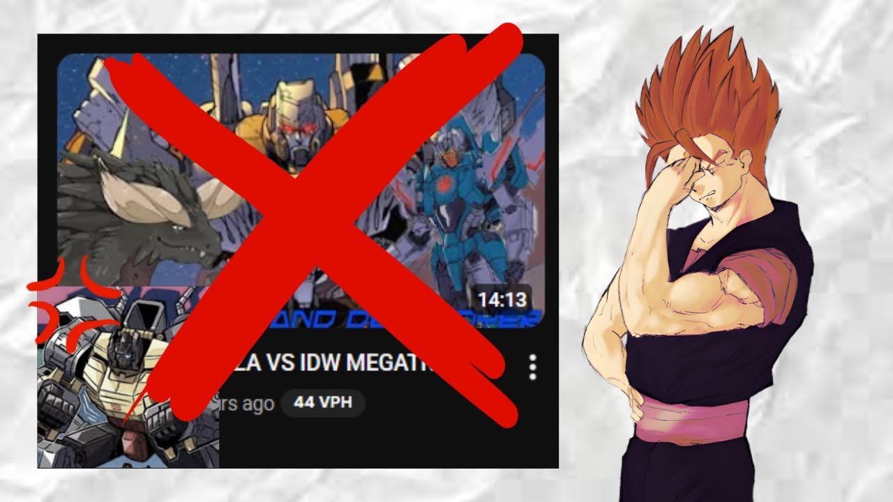 Frieza VS Megatron STILL Isn't A Fair Fight! (Responding to Grimlocks Vid)