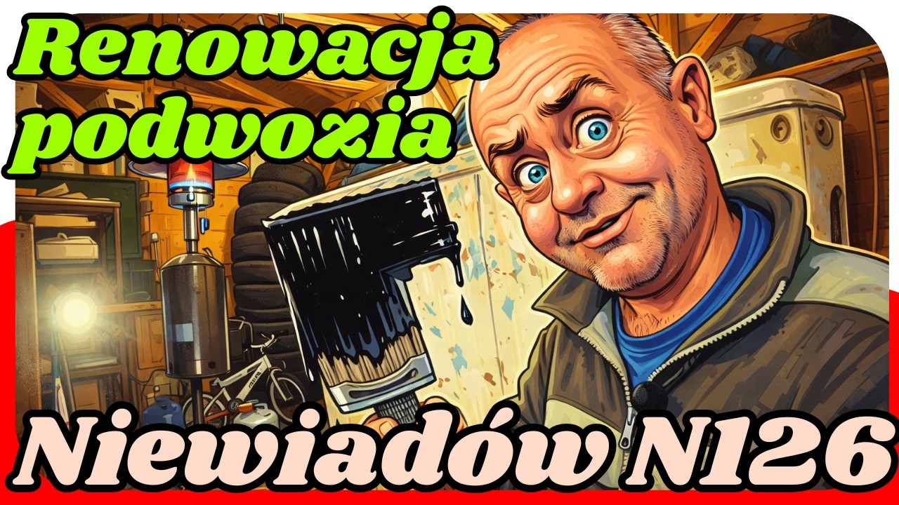 Malujemy podłogę💪 w przyczepie Niewiadów, metamorfoza przedniego okna🤔. Vlog 4