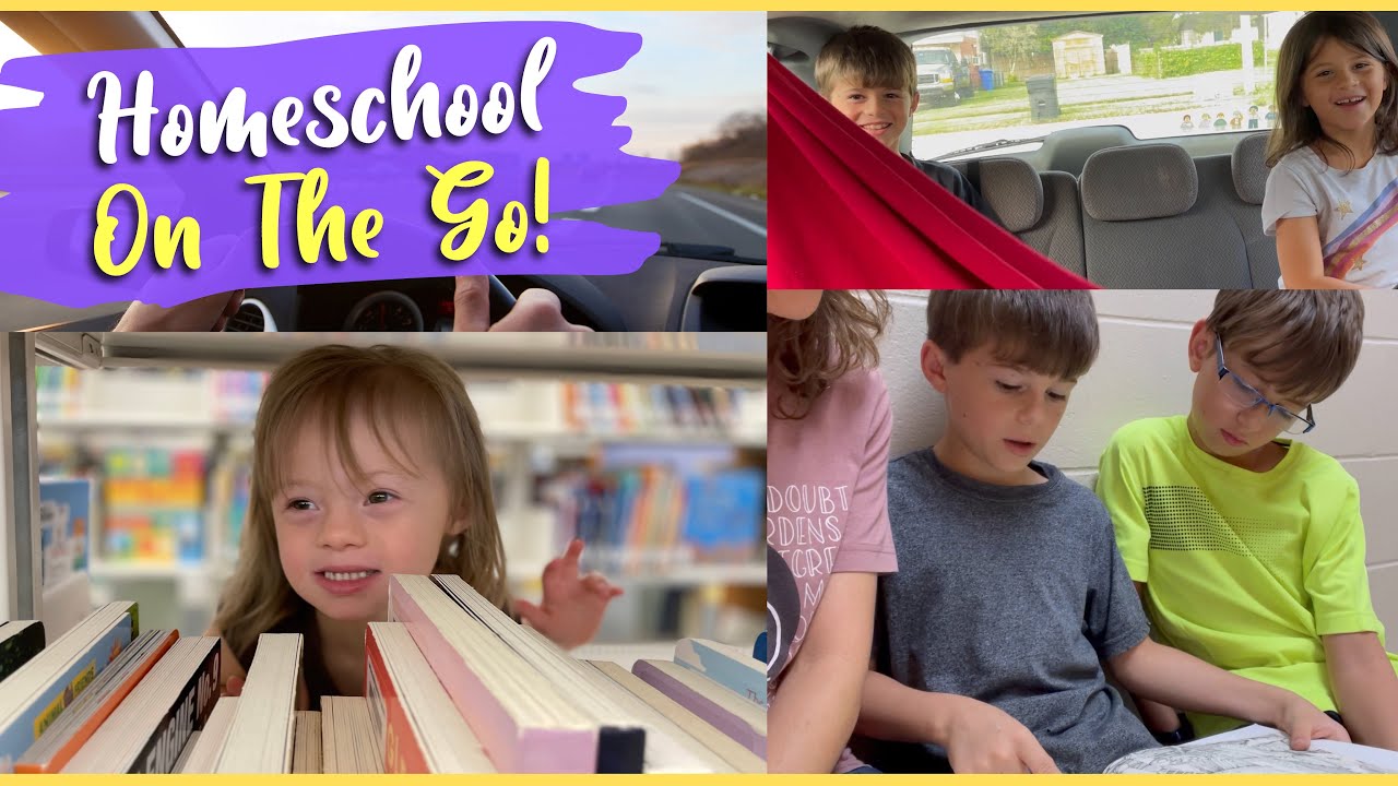 HOW TO SUCCESSFULLY HOMESCHOOL ON THE GO? || Tips & Ticks || Homeschool Mom Routine