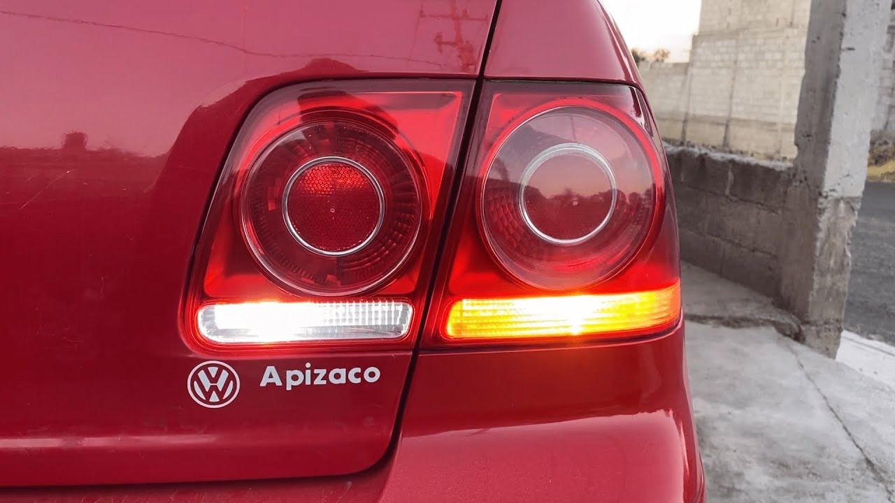 Luces traseras LED Jetta Clasico DIRECCIONALES REVERSA Y STOP