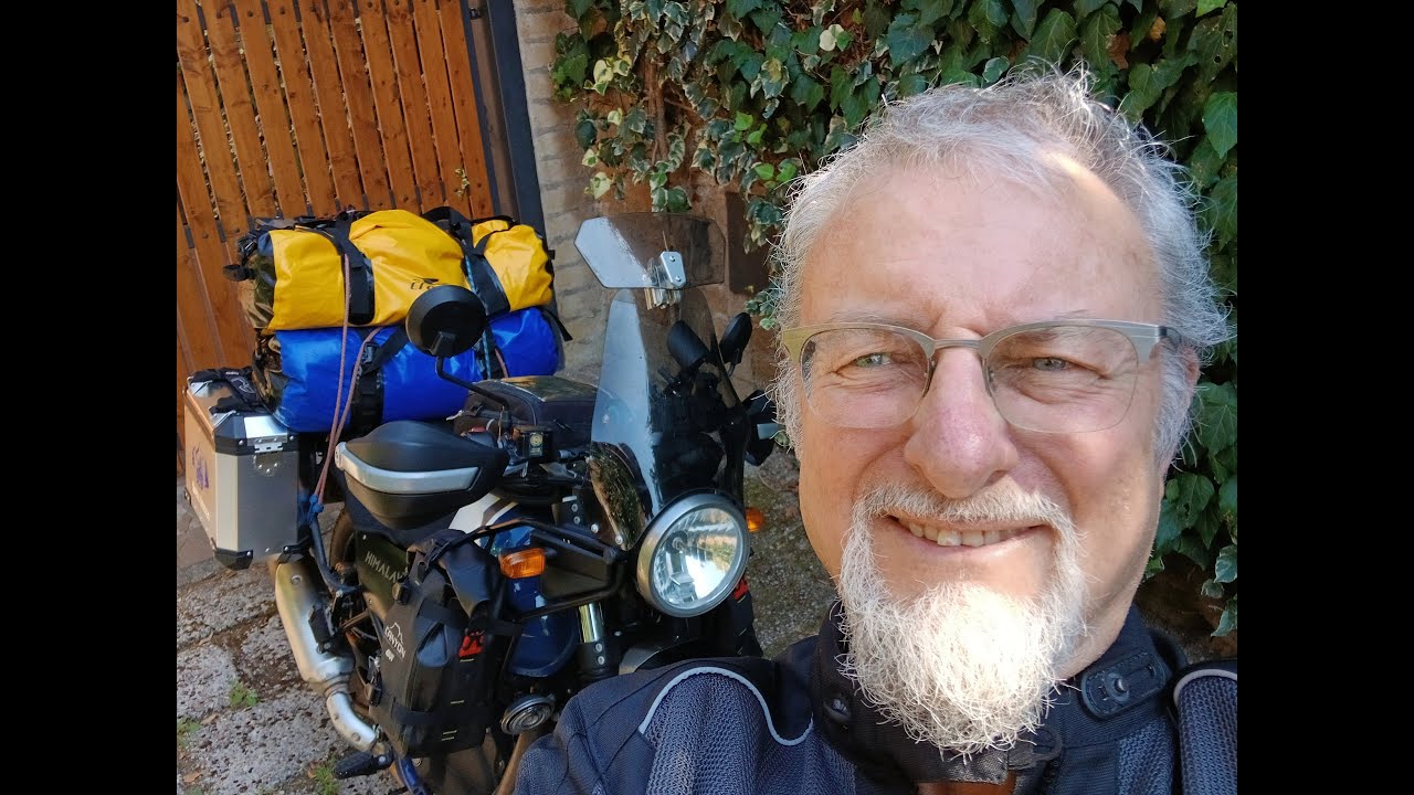 Rome Trieste 2025   Solo, motorcycle, camping around the Balkan coast  Part 1