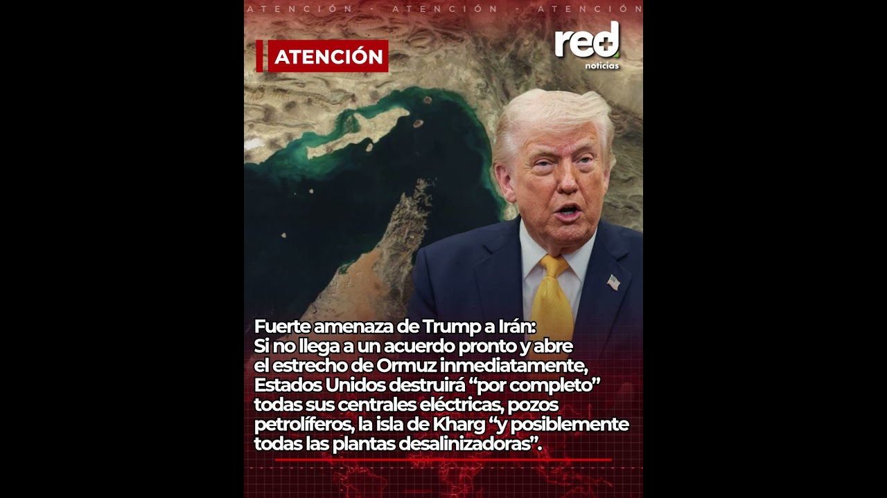 DONALD TRUMP AMENAZA a Ir&aacute;n con DESTRUIRLO TODO si no cumple estas condiciones