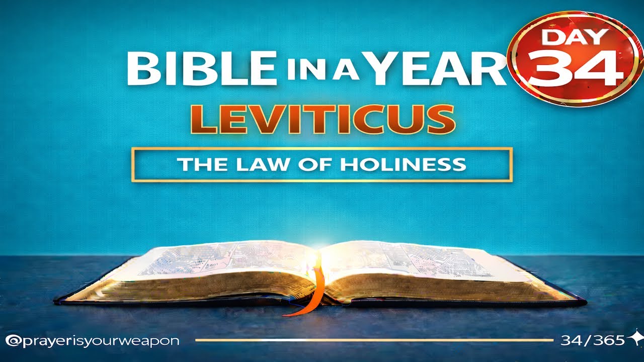 Day 34: Bible in a Year | Leviticus 5-7  |@Prayerisyourweapon​