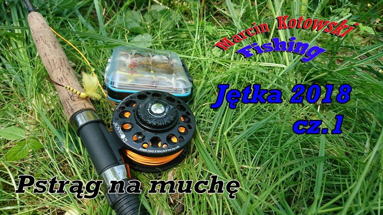 Pstrąg na muchę, jętka cz.1| Pierwsze kroki w łowieniu na muchę | jak łowić na muchę | mała rzeka