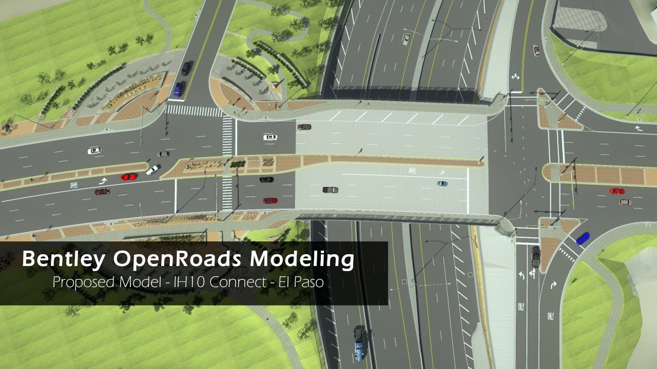 Bentley OpenRoads Modeling - IH10 - Connect - El Paso