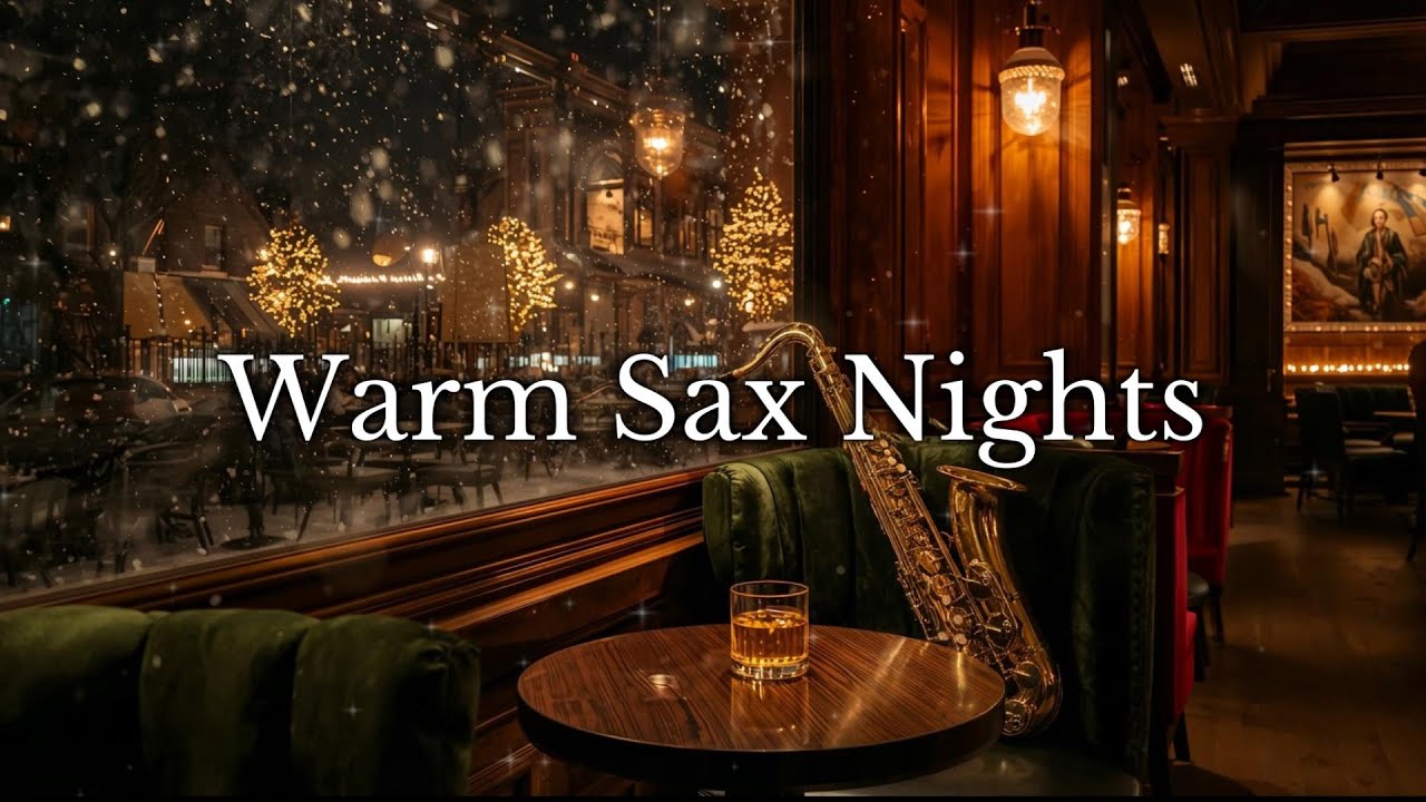 Late Night Jazz Bar – Smooth Sax & Cozy Lounge Vibes