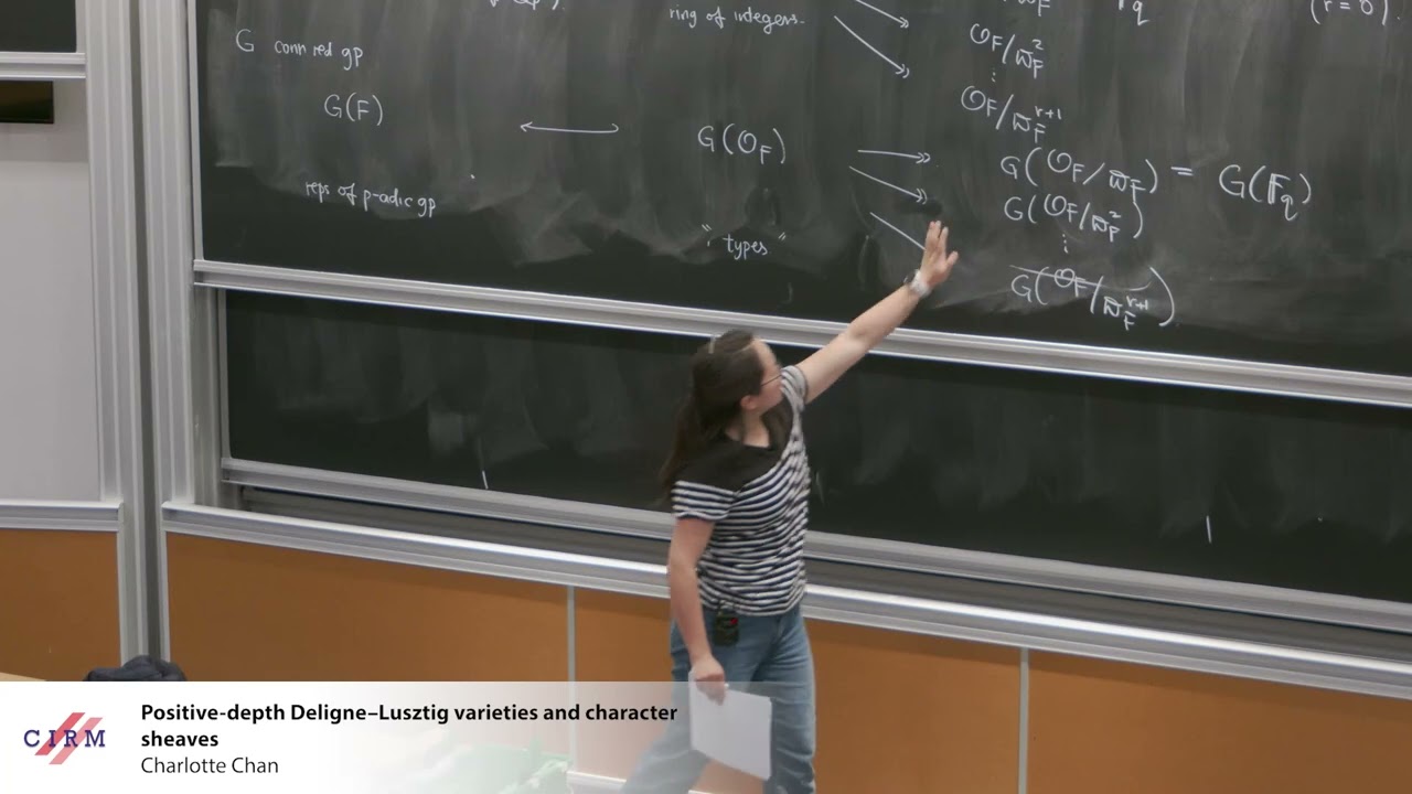 Charlotte Chan : Positive-depth Deligne–Lusztig varieties and character sheaves