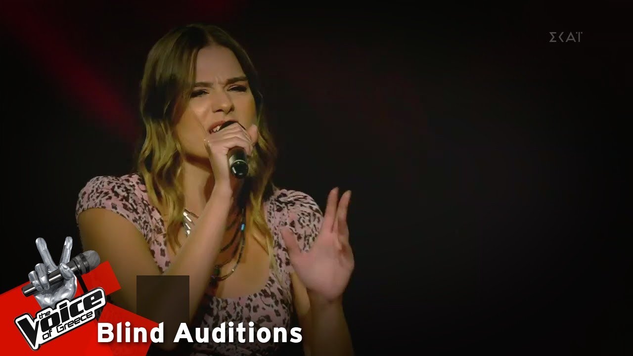 Αλεξάνδρα Σιετή - Cry Baby | 1o Blind Audition | The Voice of Greece