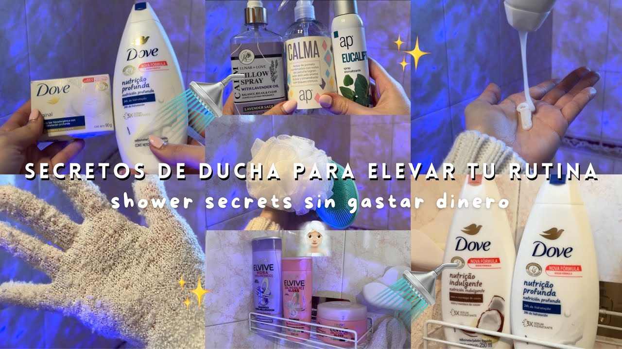 SECRETOS de DUCHA que MEJORAR&Aacute;N TU RUTINA | shower secrets sin gastar m&aacute;s dinero ✨🛁🎀