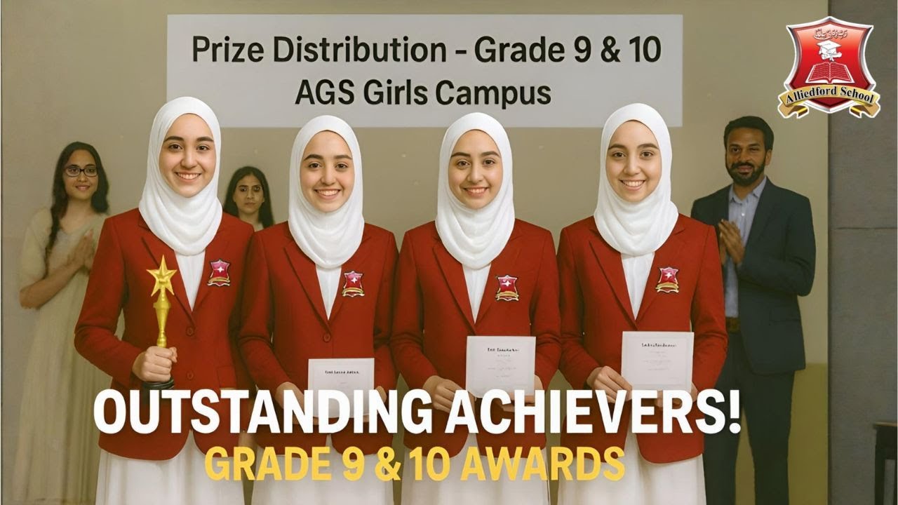 Outstanding Achievers! | Prize Distribution of Grade 9 & 10 | AGS Girls Campus