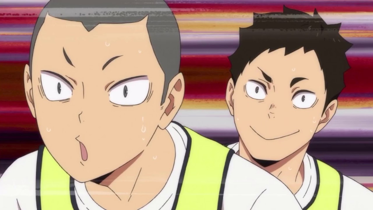Haikyu S4Ep6 HD clip-Nishinoya your in the way
