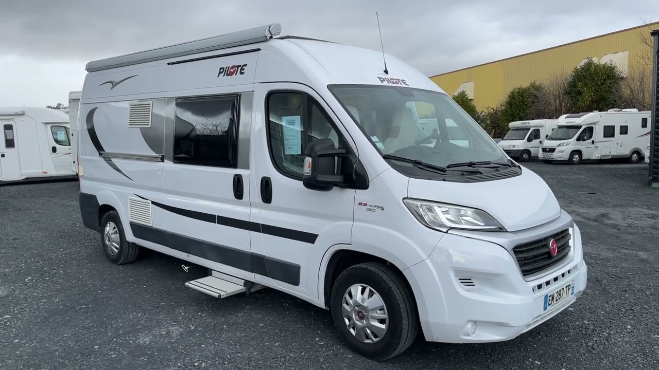 (VENDU) OCCASION Fourgon aménagé Pilote V600 G , 2017 24800km