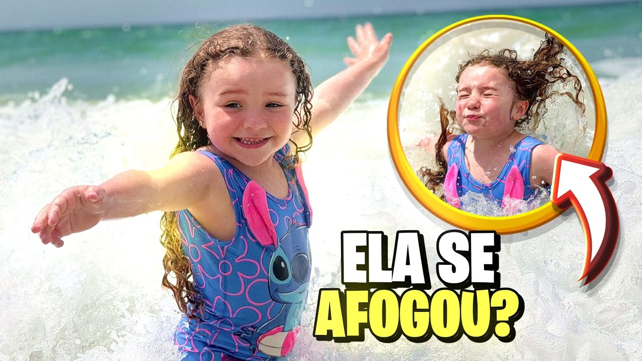 24 HORAS NA PRAIA COM A DIVA | *ela se afogou?*