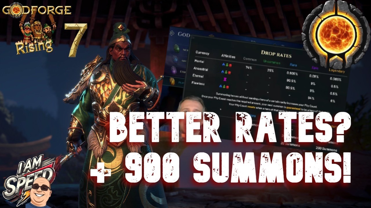 Fateless delivers better rates! Plus 900 Godforge quests summons - do we get better gold? - Ep 7