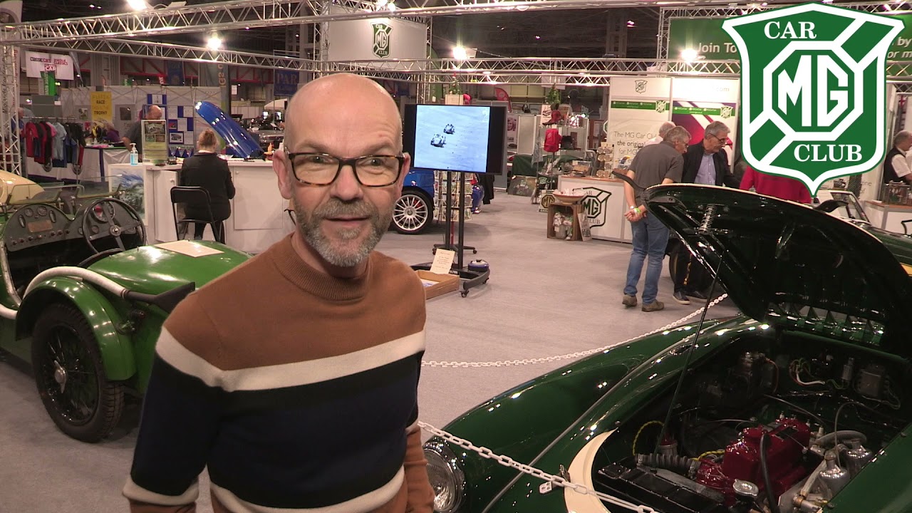 MG EX182 evocation at the NEC Classic Motor Show 2021