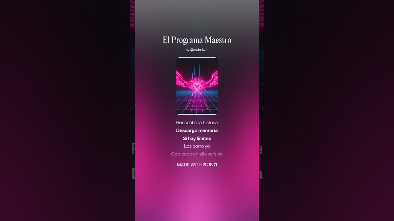 El Programa Maestro. MW AI CREATIONS