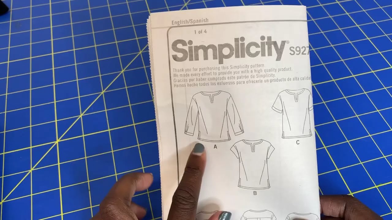 Sewing Patterns:  Reading the Envelope