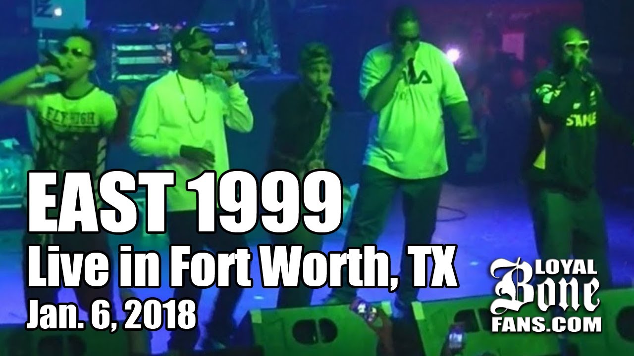 Bone Thugs - "East 1999" (Live Performance) Fort Worth, TX | Jan. 6, 2018