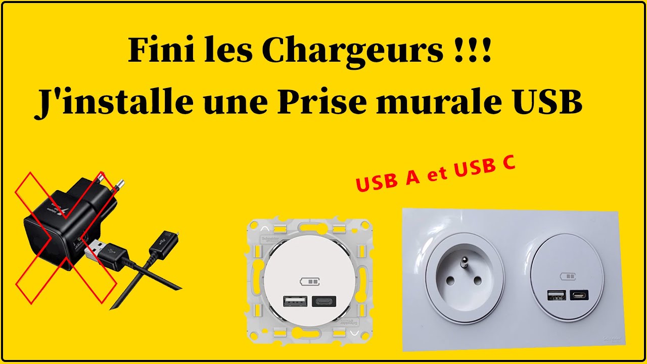 Comment installer une Prise USB Murale