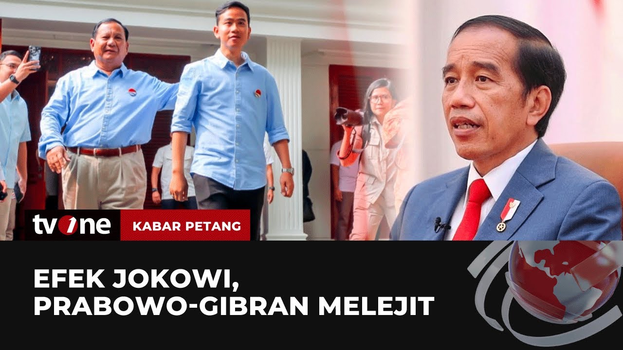 Efek Jokowi, Prabowo-Gibran Melejit | Kabar Petang tvOne