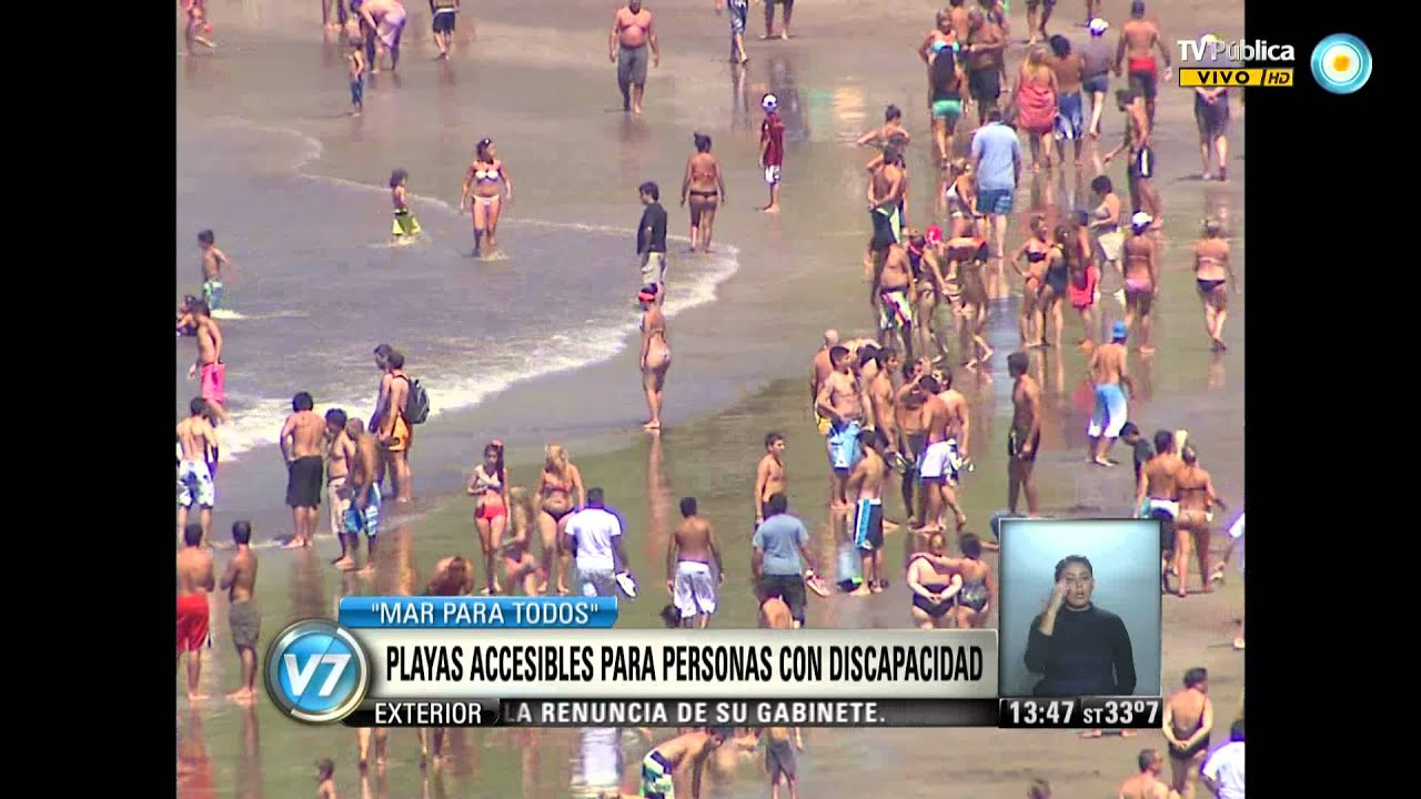 Visión 7: Playas accesibles para discapacitados