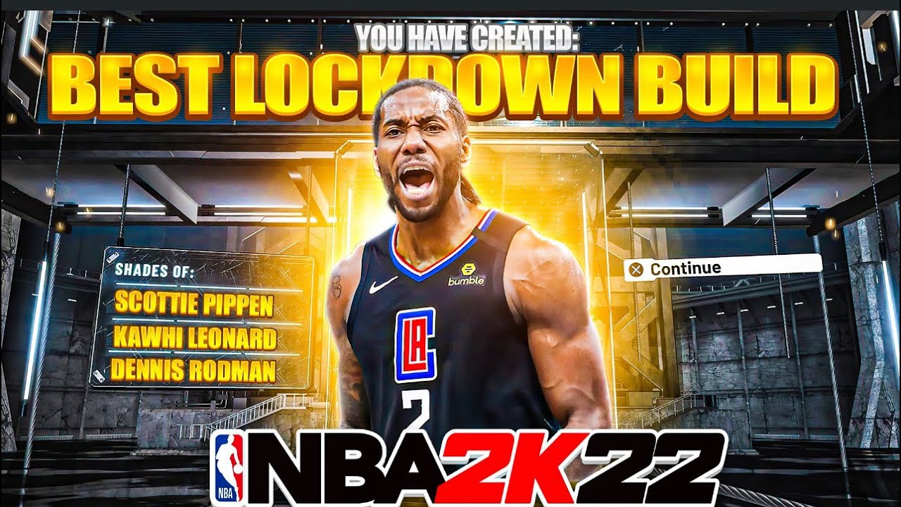 NBA 2K22 GAME BREAKING BEST LOCKDOWN BUILD IS A DEMIGOD IN CURRENT GEN🔥🔥🔥